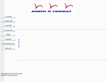 Tablet Screenshot of north-it.de